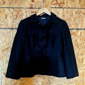 Miu Miu  Black Wool Jacket